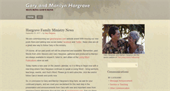 Desktop Screenshot of garyandmarilynhargrave.com